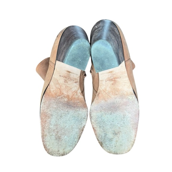 COLE HAAN CHESNEY Chestnut Brown Ankle Boots Size 11B - Picture 7 of 12